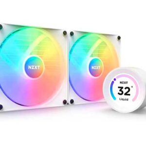 Nzxt Kraken Elite 280 Rgb Procesador Sistema De Refrigeración Líquida Todo En Uno 14 Cm Blanco 1 Pieza(S)