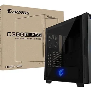 Gigabyte Aorus C300 Glass Midi Tower Negro