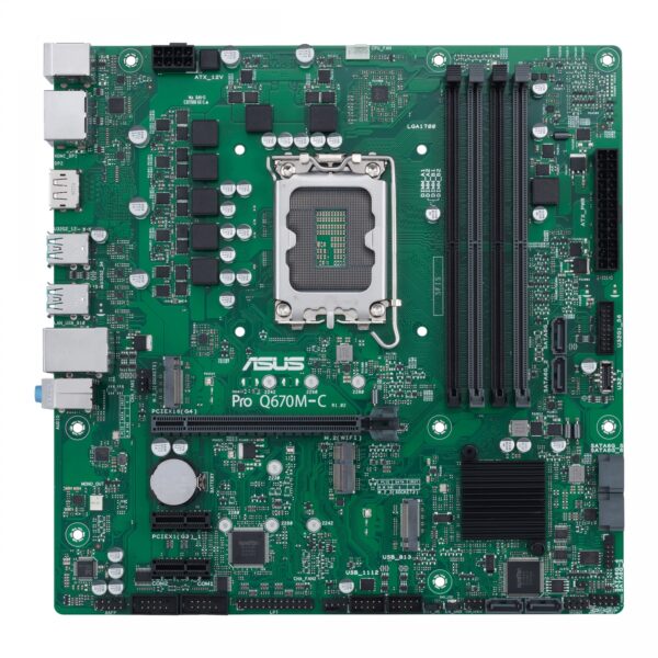 Asus Pro Q670M-C-Csm Intel Q670 Lga 1700 Micro Atx