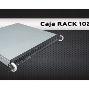 Caja Rack 19 1U 1029 Silver Black 1 Usb 3.0 1 Usb 2.0 51916