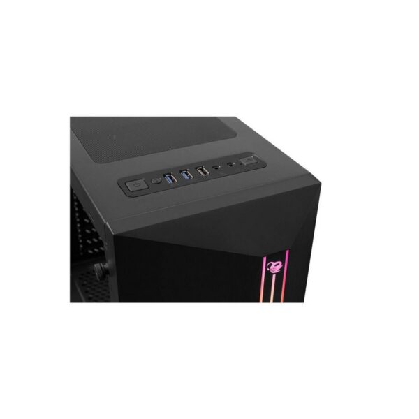 Caja Semitorre/Atx Coolbox Dgc 200 S/Sfuente Usb3.0 Negra A-Rgb - Imagen 2
