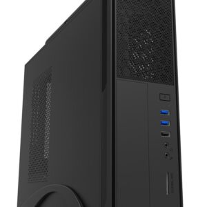 Caja Slim Micro Atx Unyka 2010 Negra 52085