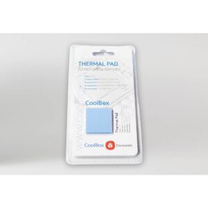 Coolbox Thermal Pad Almohadilla Termica Compuesto Disipador De Calor 3.17 W/M·K Azul