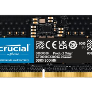 Crucial Ct8G52C42S5 Módulo De Memoria 8 Gb 1 X 8 Gb Ddr5 5200 Mhz Ecc