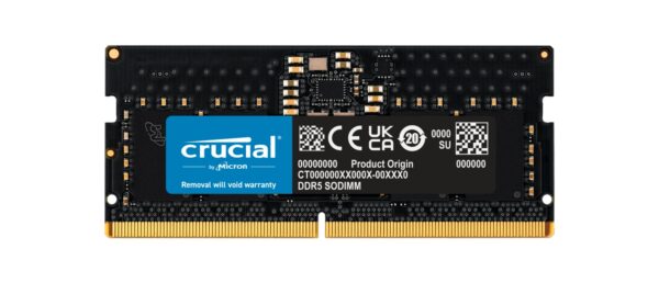 Crucial Ct8G52C42S5 Módulo De Memoria 8 Gb 1 X 8 Gb Ddr5 5200 Mhz Ecc