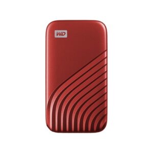 Disco Ssd Western Digital My Passport 500Gb Rojo Wdbagf5000Ard-Wesn