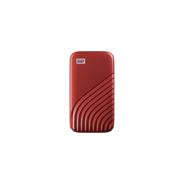 Disco Ssd Western Digital My Passport 500Gb Rojo Wdbagf5000Ard-Wesn