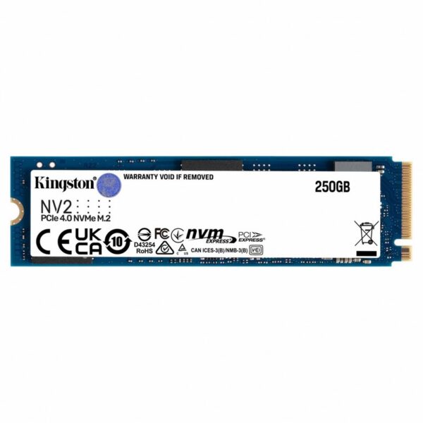 Kingston Technology Nv2 M.2 250 Gb Pci Express 4.0 Nvme