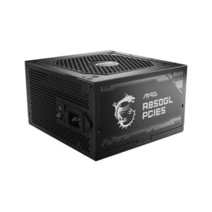 Msi Mag A850Gl Pcie5 Unidad De Fuente De Alimentación 850 W 20+4 Pin Atx Atx Negro