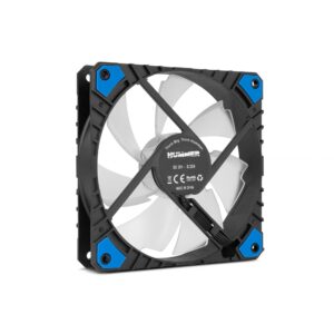 Nox H-Fan Pro Led Blue Carcasa Del Ordenador Ventilador 12 Cm Negro 1 Pieza(S)