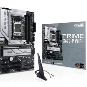 Placa Asus Prime X670-P Wifi  Amd Socket Am5 For Amd Ryzen? 7000 Series Desktop Processors
