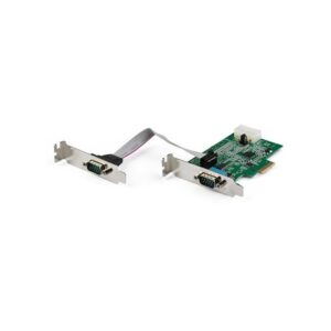 Startech.Com Tarjeta Pcie Serie De 2 Puertos Rs232 Con Uart 16950