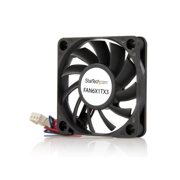 Startech.Com Ventilador Fan Para Chasis Caja De Ordenador Pc Torre - 60X10Mm - Conector Tx3 Negro