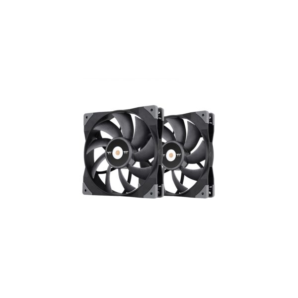 Thermaltake Toughfan Carcasa Del Ordenador Ventilador 14 Cm Negro 2 Pieza(S)