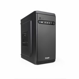 Tooq Caja Minitorre Micro-Atx Negra