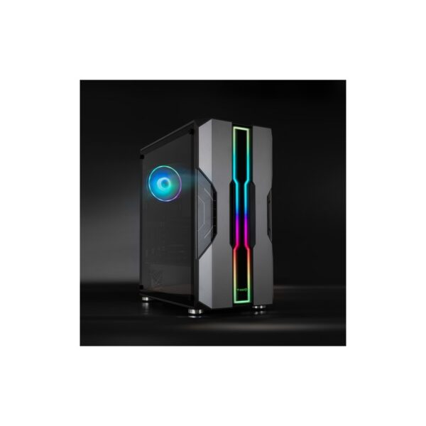 Tooq Caja Semitorre Gaming Tqgcc103-B ?Nightcity? Negra - Imagen 2
