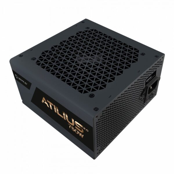 Unykach Atx Atilius 2.0 Black 750W 80+ Bronze Unidad De Fuente De Alimentación 20+4 Pin Atx Negro