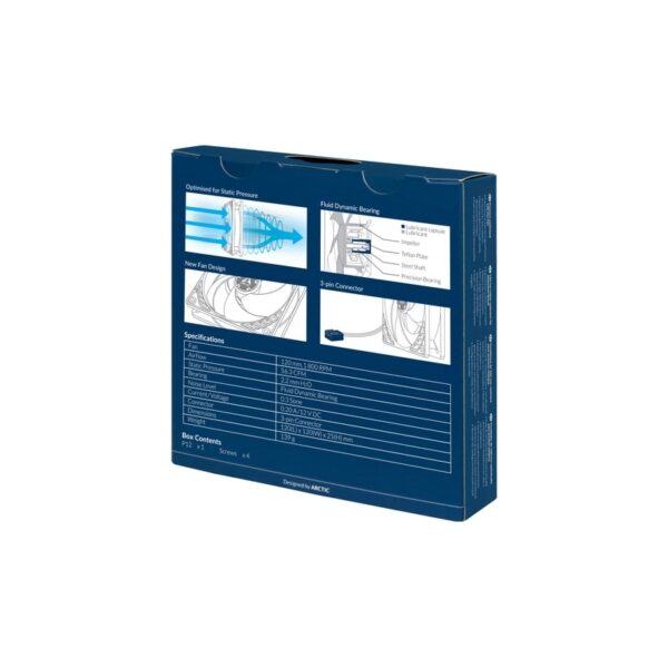 Ventilador Caja Arctic Cooling  P12 120Mm Acfan00118A - Imagen 2
