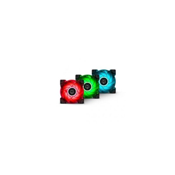 Ventilador Nox Hummer H-Sync 120X120 Rgb Pack 3Uds Nxhummerhsync - Imagen 2