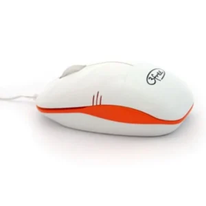 Raton 3Free Optico Usb Blanco Naranja 3F-Mcm101/Wo