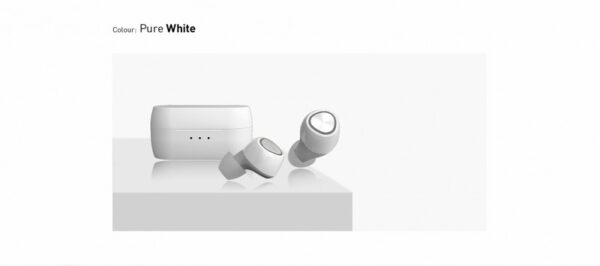 Bna1 Beat Sport Auriculares Bluetooth Con Estuche Cargador White