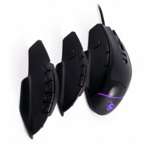 Deep Gaming Proswap Ratón Usb Tipo A Óptico 5000 Dpi