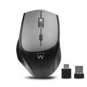 Ewent Ew3245 Ratón Mano Derecha Rf Inalámbrico Óptico 2400 Dpi