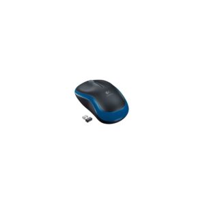 Logitech M185 Raton Inalambrico Negro Y Azul 910-002239