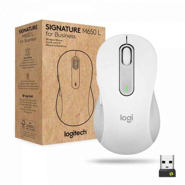 Logitech Signature M650 For Business Raton Mano Derecha Rf Wireless + Bluetooth ÓPtico 4000 Dpi