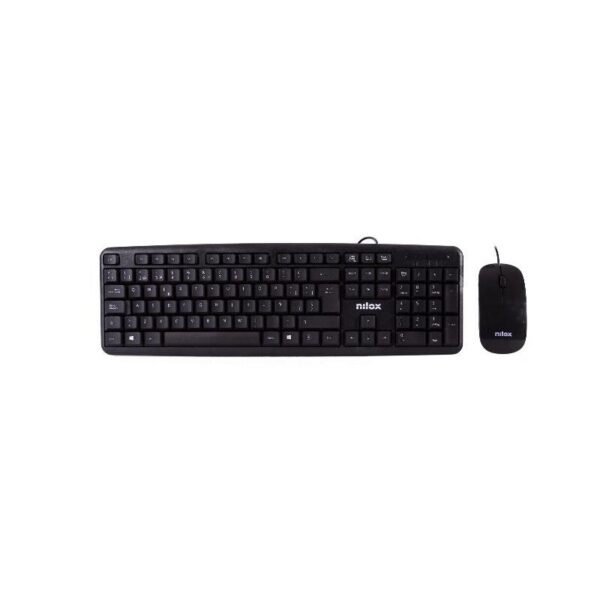 Nilox Combo Usb - Teclado + Ratón Flat