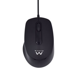 Ratón Ewent Ambidextro Usb Tipo A Óptico 1000 Dpi