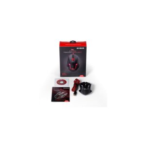 Ratón Sveon Ambidextro Usb Tipo A Óptico 4000 Dpi Negro