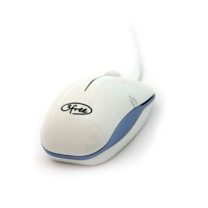 Raton 3Free Optico Usb Blanco Azul 3F-Mcm101Wb