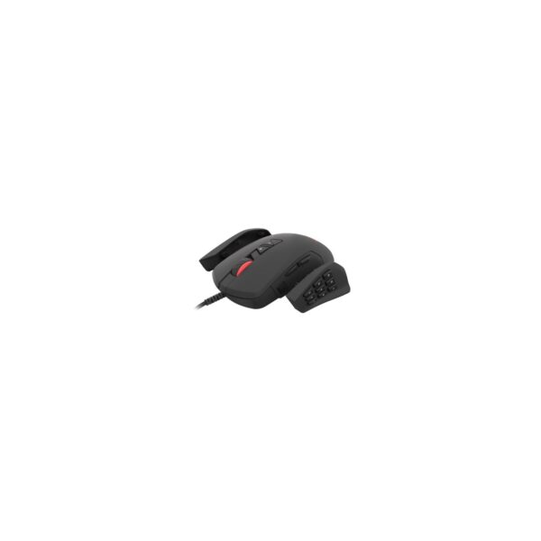 Raton Genesis Xenon 77- 200-10200Dp- 14 Botones Programables Switches Huan- 1000Hz Iluminacion Rgb Software Gaming Nmg-1473