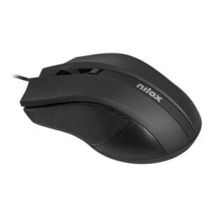 Raton Nilox Óptico Usb Tipo A 1600 Dpi Negro