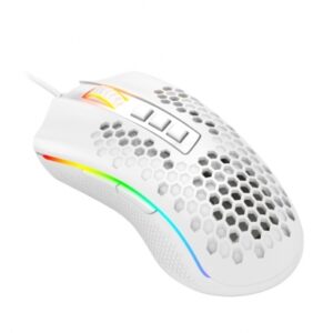 Redragon - Storm Ratón Gaming Rgb Blanco
