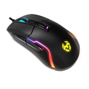 Ratón Krom Kick Mano Derecha Usb Tipo A Óptico 6200 Dpi Negro