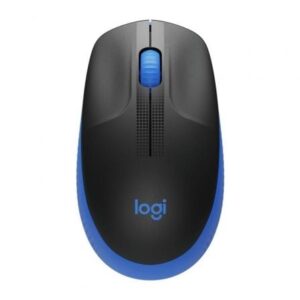 Logitech M190 Ratón Inalámbrico Ambidextro Óptico 1000Dpi Negro Azul 910-005907