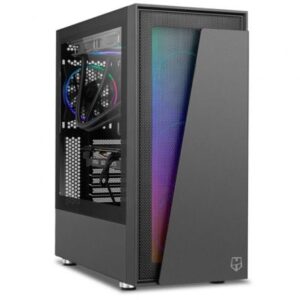 Caja Semitorre Nox Hummer Blaster Gaming Midi Tower Vidrio Templado Negro Nxhummerblaster