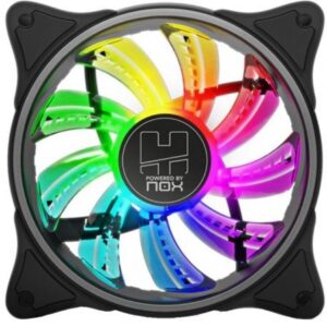 Nox A-Fan Vnetilador Caja Enfriador 12Cm Negro