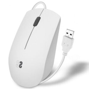 Subblim Ratón Business Silencioso Con Cable Usb 1200 Dpi Blanco