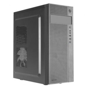 Tacens 2Ferrox, Caja Pc Semitorre Atx, Ventilador Lateral 12Cm, Rejilla Frontal, Negro