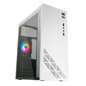 Mars Gaming Mc100W Caja Torre Atx Ventilador 90Mm Frgb Convect-Cool Blanco