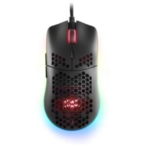 Raton Mars Gaming Mmax Ultraligero Usb Negro Mmax