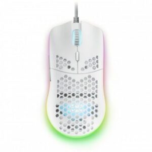 Raton Mars Gaming Mmaxw Ultrapliego Usb Blanco Mmaxw