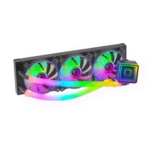 Mars Gaming Ml-Ultra360 Negro Refrigeración Líquida Cpu Tdp 650W Espejo Infinito 3 Ventiladores Silenciosos Fdb Argb Tubos Argb Multisocket Universa