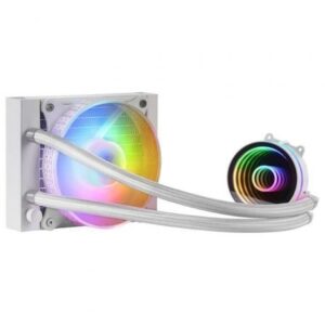 Mars Gaming Ml-One120 Blanco Refrigeración Líquida Cpu Tdp 200W Espejo Infinito Ventilador Frgb Silencioso Multisocket Universal