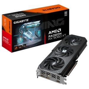 GIGABYTE Radeon RX 9060 XT GAMING OC 16G Tarjeta Gráfica - 16GB GDDR6, 128bit, PCI-E 5.0, 3320 MHz Frecuencia del núcleo, 2 x DisplayPort, 1 x HDMI,