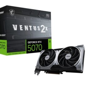 MSI GeForce RTX 5070 12G VENTUS 2X OC NVIDIA 12 GB GDDR7